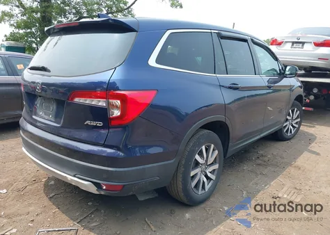 2020 Honda Pilot Awd Ex from USA, damaged, VIN 5FNYF6H37LB038897